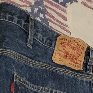 Levi's Carpenter 550 Relaxed Fit Jeans Size W42 L30